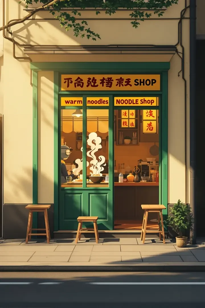 巷口的面馆 封面